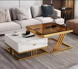 Drawer Center Table 2 in 1 With Drawers