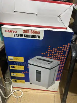 Sanyo SBS-650ci Is a Heavy-Duty, Cross-Cut Paper