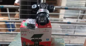 CCTV 3 Lens Wifi Full Hd Intelligent Wireless Solar Powered CCTV