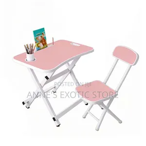 Foldable Doraemon Kids Study Table Chair Set