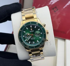 Rado Stainless Steel Chain Watch, With Active Chronograph and Date,