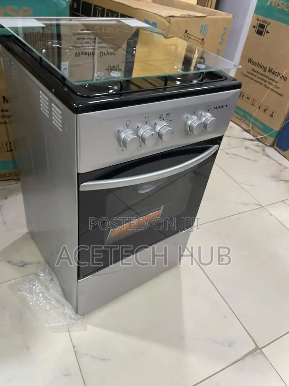 Maxi Compact 4 Burner Gas Stove