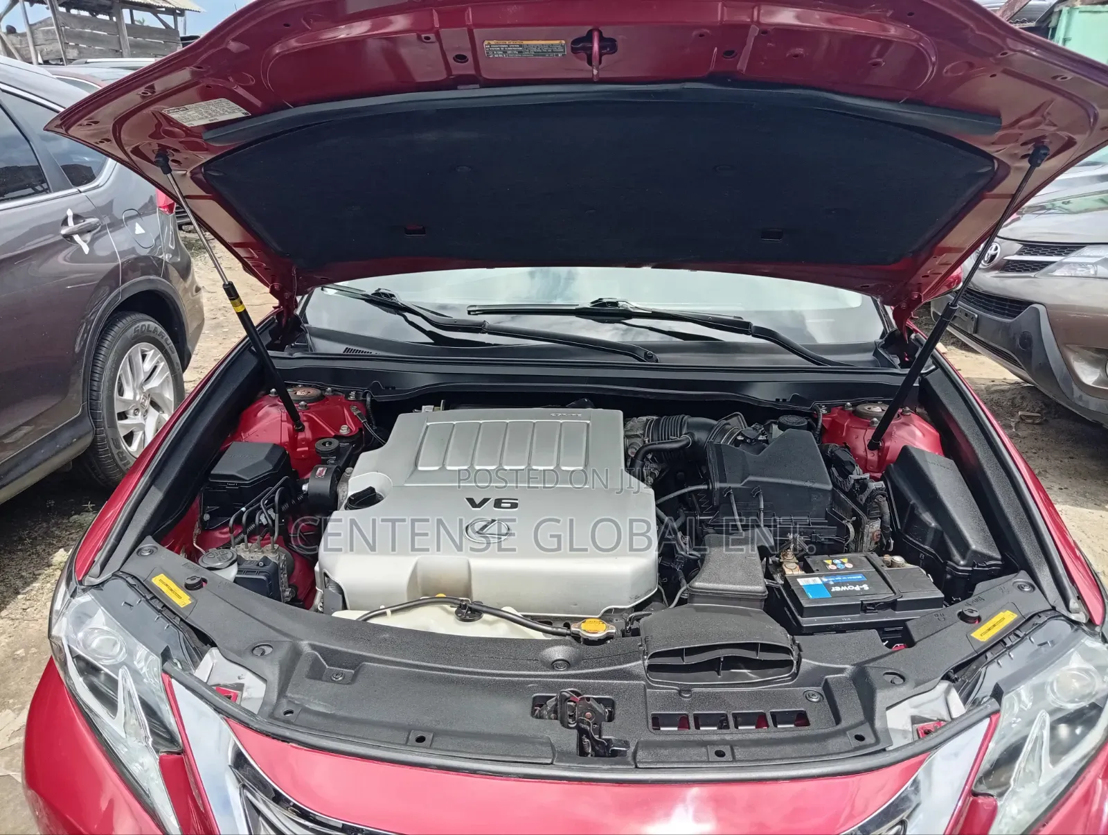 Lexus ES 2015 Red