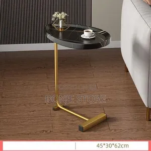 C Shaped End Side Table