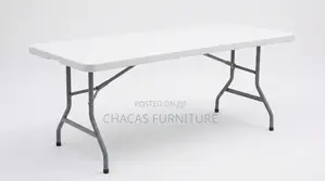 Premium 6ft Heavy-Duty Foldable Table
