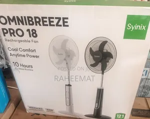 Synix Rechargeable Fan