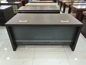 1.6 Miters Luxury Executive Officer Table With Extension and Mobile Dr