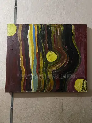 Artwork, Hand Made Acrylic Abstract Painting: Hope