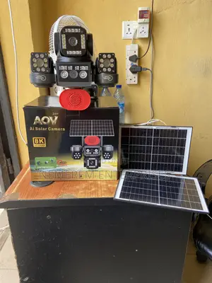 Aov Ultra Hd 4-lens Ai Solar Security Camera24h 4g/Esim Wireless