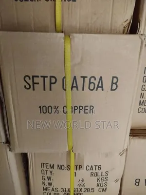 Cat 6 SFTP 100% Copper