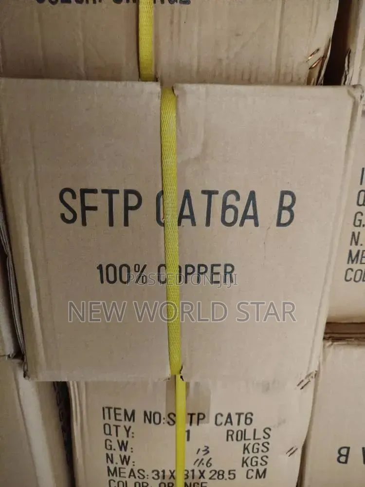 Cat 6 SFTP 100% Copper