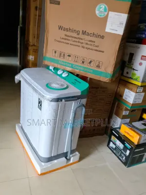 New in Hisense 7.5kg Twin Tub Washing Machine-White
