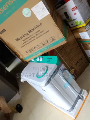 New in Hisense 7.5kg Semi Automatic Washing Machine-Wsqb753