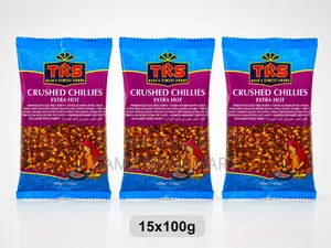 TRS Crushed Chillies Extra Hot 15x100g