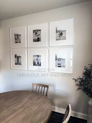 Acrylic White Border Frame