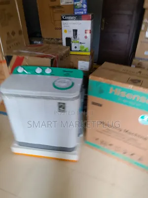New in Top Loader Washing Machine-White (Hisense)