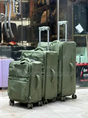 Premium Waterproof Travel Luggage Set Lightweight 3-in-1 Trolley Bags