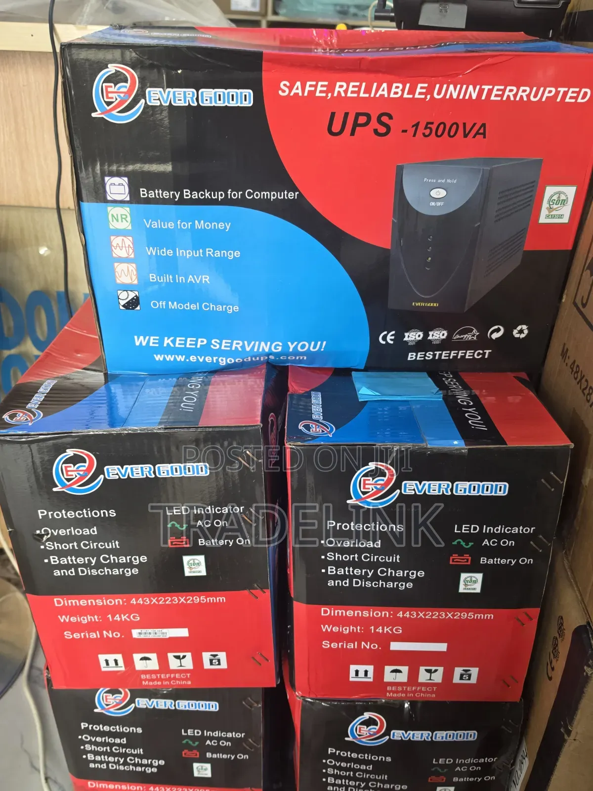 Evergood 1.5va Ups