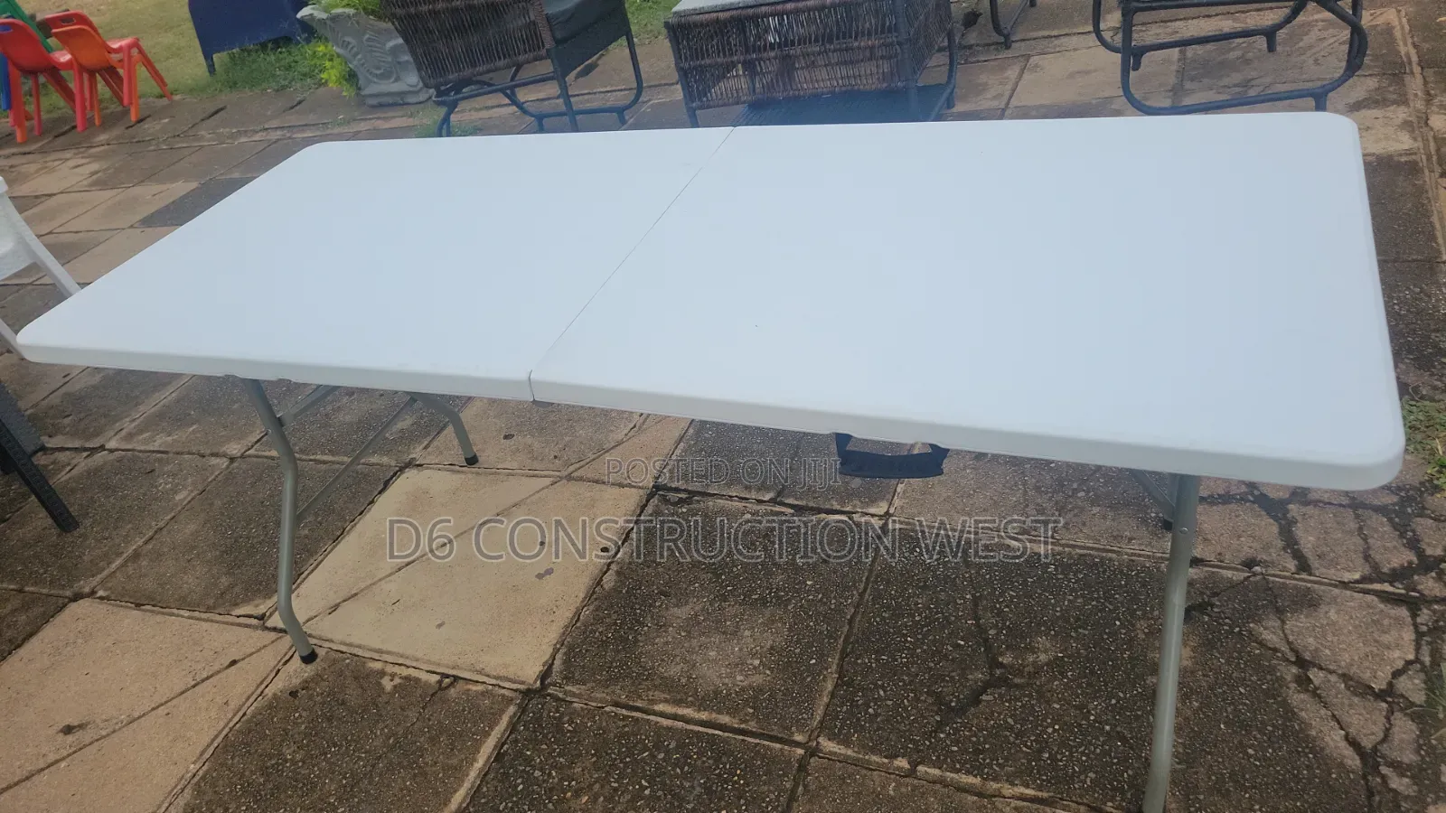 6ft Double Foldable Table