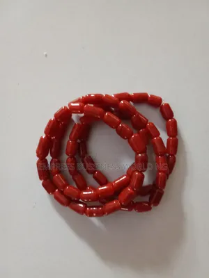Royal Coral Wrist Beaded Bracelets--4 Pieces