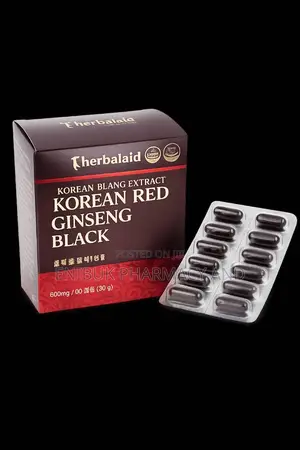 Herbalaid Korean Red Ginseng Black