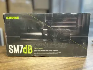 Shure Sm7db Dynamic Studio Microphone With Active Preamp
