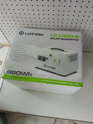 Lutian Le1000-B Portable Solar Generator – 960wh 1000w Inverter