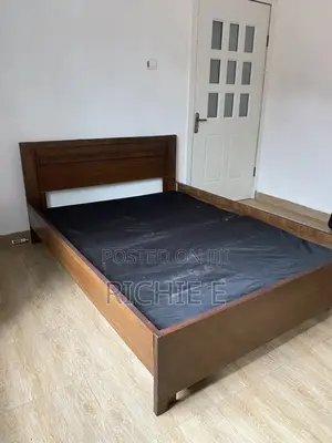 4 by 6 Coffee Brown Bedframe