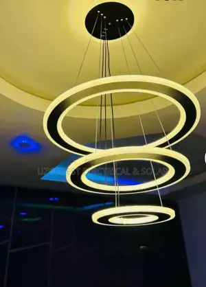Three Ring Drop Chandelier