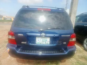 Toyota Highlander 2004 Blue