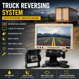Waterproof Hd Truck Reversing Camera With 7-Inch TFT Monitor