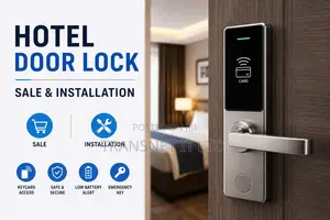 Hotel Door Lock Sale Installation, Configuration