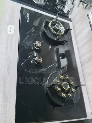 75 by 43cm Flip Ups 2 Burner Gas Cooker