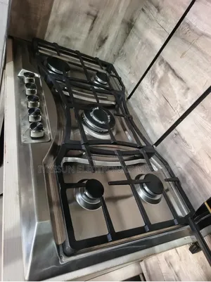 Bosch Built-in 90cm Stainless Steel With Safety Devices 5 Burners Gas