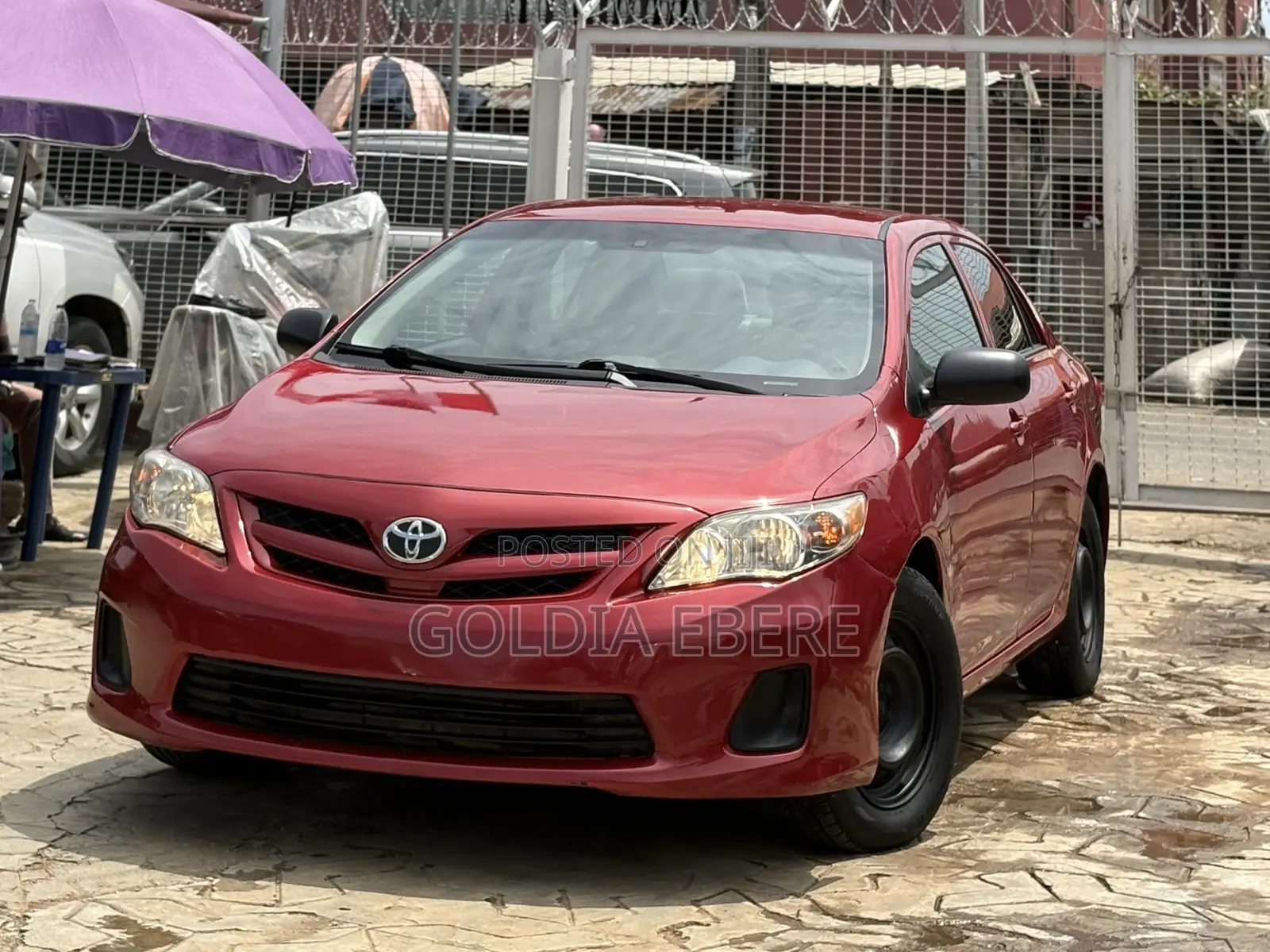 Toyota Corolla 2012 Red