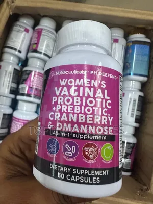Women's Vaginal Probiotic+Prebiotic Cranberry Dmannose Supplement