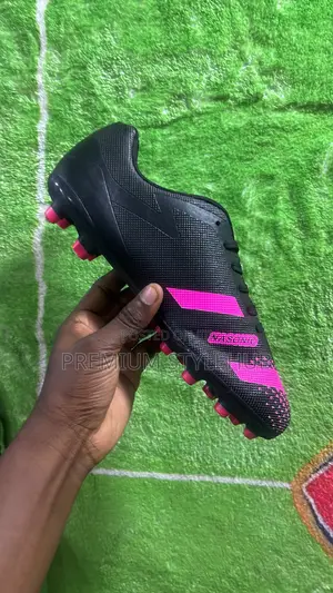Nasonic Black Football Cleats