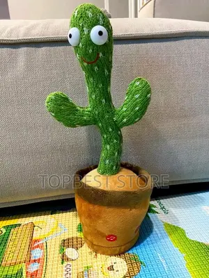 Dancing Cactus Soft Toy (Recording + Singing)
