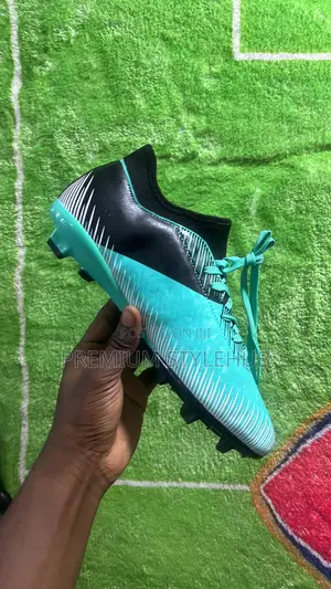 Blue Soccer Cleats
