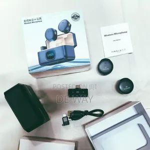 Q8 Wireless Magnetic Mic. Double Mic