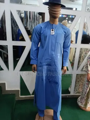 Sky Blue Kaftan