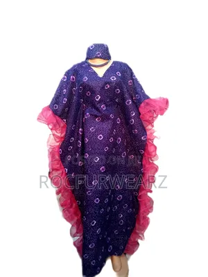 Bubu Gown With Organza