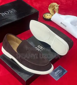 Hugo Boss Designer Loafers Shoe