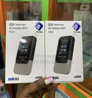 Telemiles M52 5g Wi-Fi Mobile Hotspot ( All-Sim )