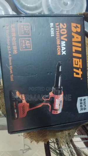 Baili 20v Max Lithium-Ion Cordless Rivet