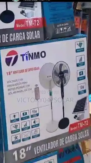 Solar Fan 18inch Available as Seen