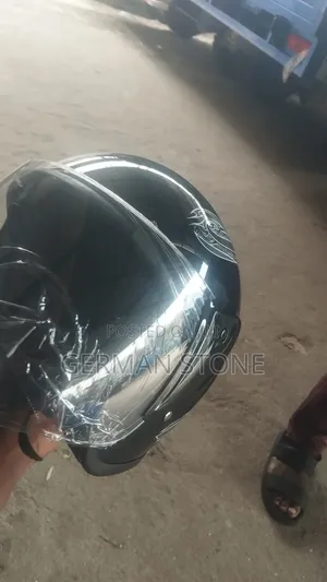 Black Half-face Motorcycle Helmet