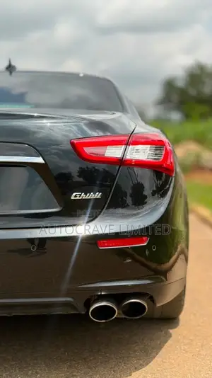 Maserati Ghibli 4dr Sedan (3.0L 6cyl Turbo 8A) 2015 Black