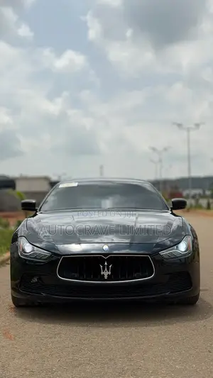 Maserati Ghibli 4dr Sedan (3.0L 6cyl Turbo 8A) 2015 Black