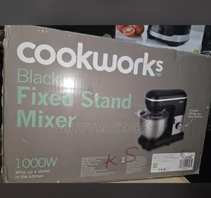 Cookworks Food Mixer With Stand - Black